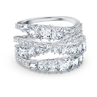 Anello Swarovski Donna in Lega metallica 5584654 - 5584654